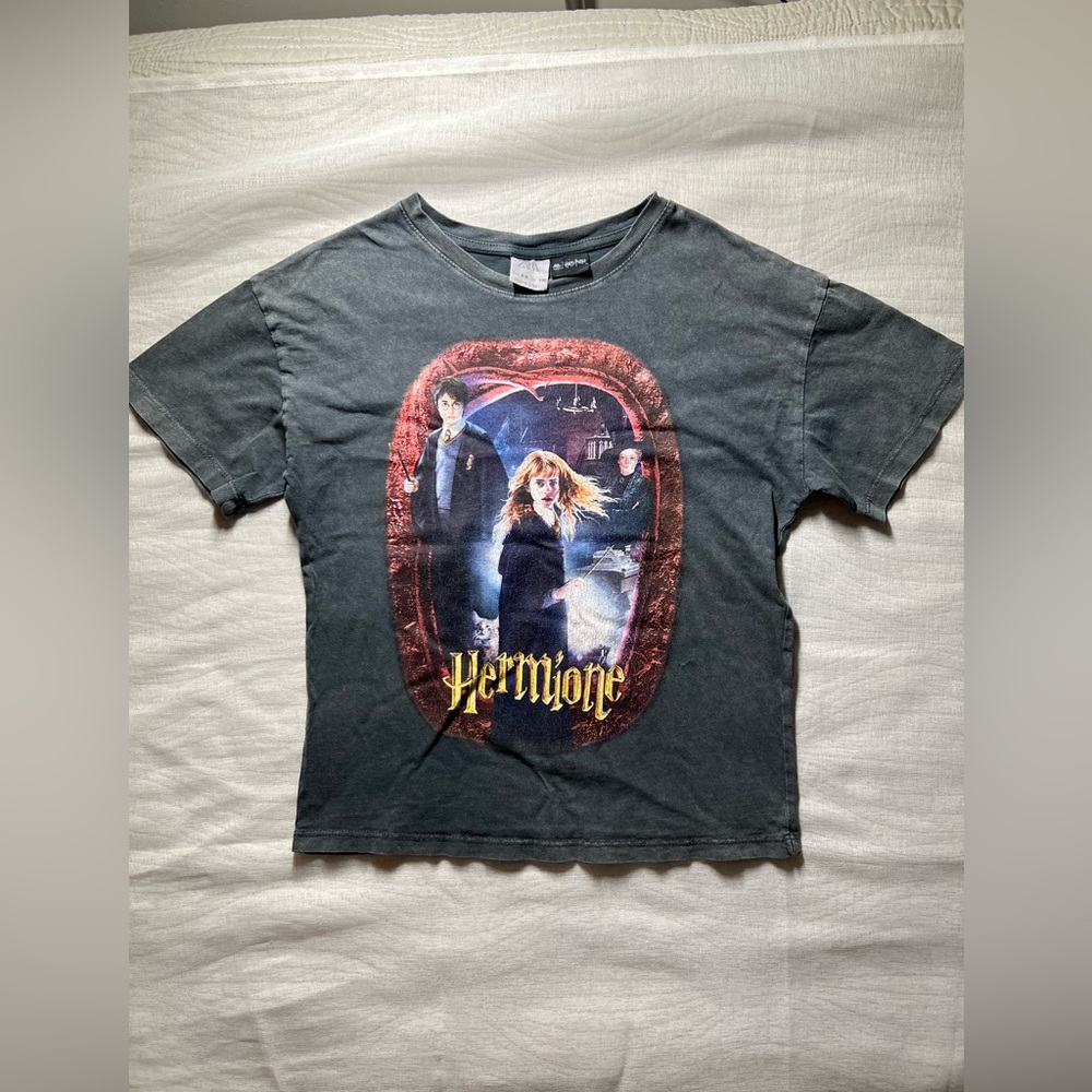 Zara Kids Charcoal Harry Potter Graphic Tee
